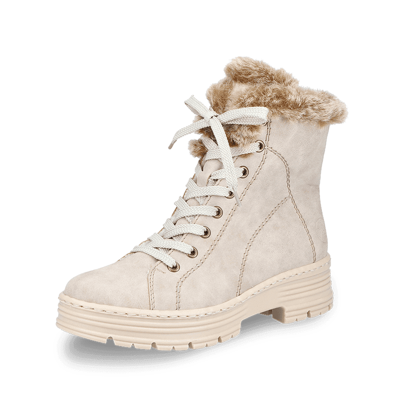 Schuhcenter Rieker Damen Stiefel Beige